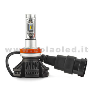 H8 6000LM KIT LED 1 LAMPADA 50W DISSIPAZIONE LAMELLE LED CREE KIT LED H8