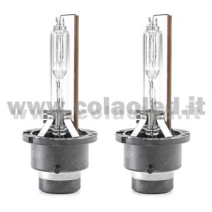 D2S BULBI XENON BIANCO LATTE COPPIA LAMPADE MAGGIORATE + GAS RICAMBIO HID DS2