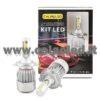 H4 15000LM 5800K KIT LED 12V CANBUS 2 LAMPADE ANABBAGLIANTI ABBAGLIANTI BIANCO FREDDO 72W KIT LED DOPPIA FUNZIONE COLAOLED CANBUS H4