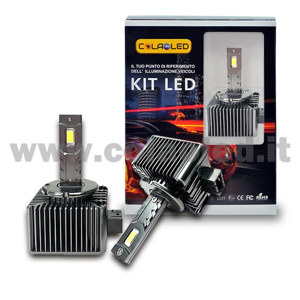 Kit di 2 lampadine LED D1S D3S N26 45W 11600Lms LED Pro - Design  lenticolare - France-Xenon