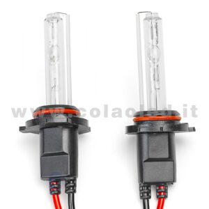 COPPIA LAMPADE XENON Hb3 9005 HID 55W 6000K TECNOLOGIA XENON MAGGIORATO Hb3