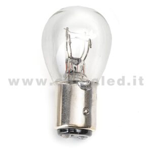 P21W 2 POLI 1157 1 LAMPADINA ALOGENO GIALLO BAY15D BA15D