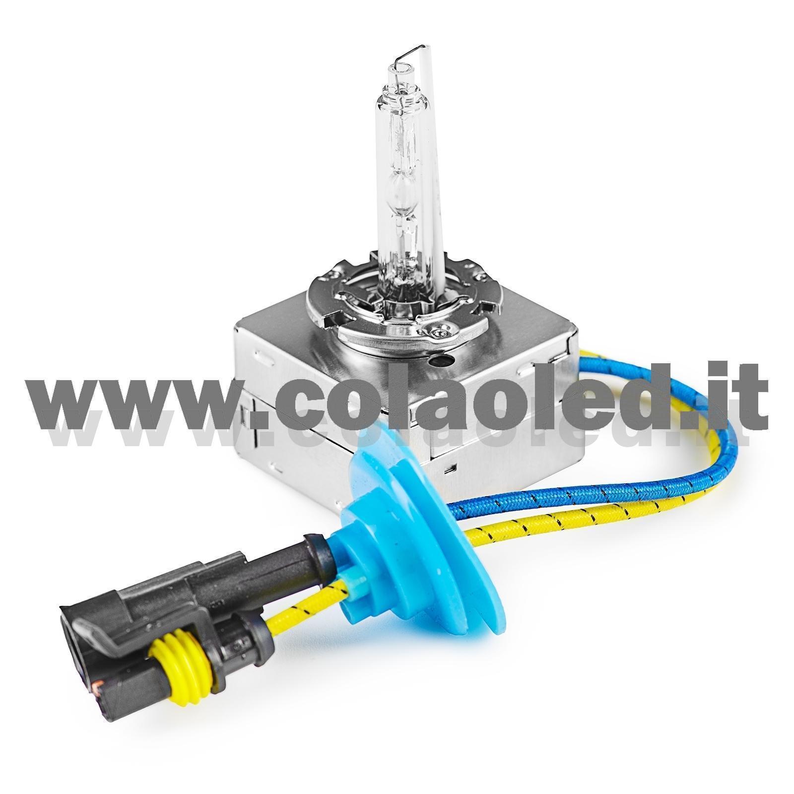 D5S XENON 6000K COPPIA LAMPADE MAGGIORATE + GAS DS5 – Colaoled