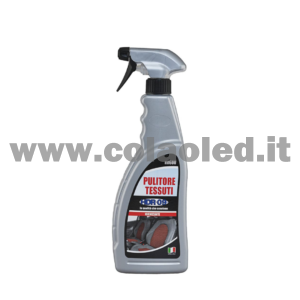 spray pulitore e igenizante tessuti e mouquettete