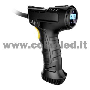 Gonfiatore con dispay pneumatico a pistola presa accendi sigari ruote auto moto pneumatici 12v 120w con filo