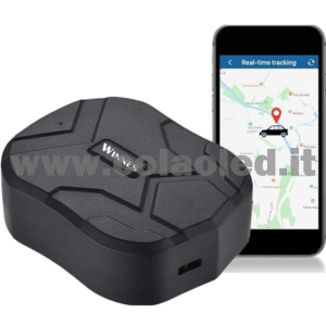 Localizzatore trakking auto moto camion imbarcazioni GSM GPRS GPS Tracker calamitato antifurto e Audio Bug con SIM card senza cablaggi e alimentazione a batterie litio 10000mAh senza fili