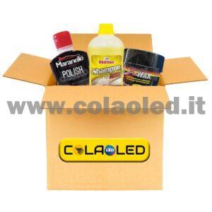 Kit Pulizia lavaggio carrozzeria e protezione esterna set da 3pz.