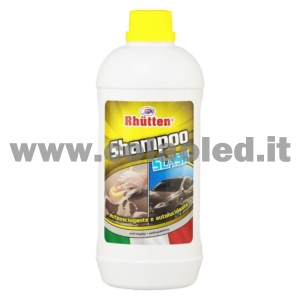 Shampoo autoasciugante e ludante concentrato schiumogeno non colorato lavaggio profondo