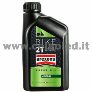 OLIO SINTETICO MOTORI 2 STROKE MINERAL CITY BIKE 2T 1LT AREXONS