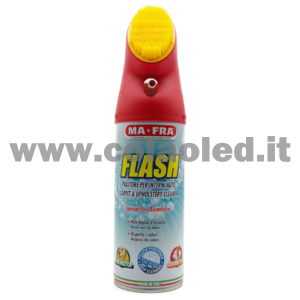 Pulitore Flash Interni, a Secco, Adatto a Tessuto, Velluto e Alcantara, Neutralizza gli Odori, 400ml