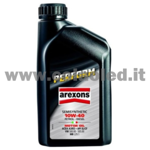 Olio SEMI SINTETICO motore DIESEL 10W40 Acea A3/B3 – API SL/CF 1LT 10W-40W