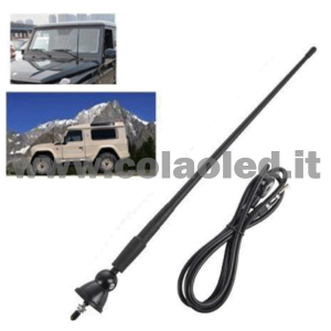 search Antenna universale per auto in alluminio AM FM Camper SUV Radio Stereo Segnale