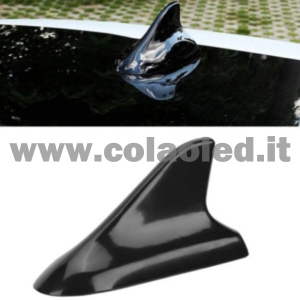 Antenna decorativa per auto pinna di squalo tetto universale decorazione nera