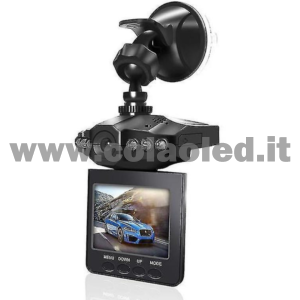 Telecamera Dvr Auto Hd 2.5″ lcd Visione Notturna Cctv Registratore