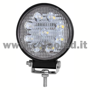 Farettto LED ROTONDO auto LED faretto 48 W tetto lampada fuoristrada lampada Refit paraurti anteriore Escavatore lavoro luce retromarcia luce bianc